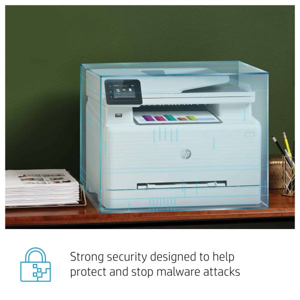 HP Color LaserJet Pro MFP M282nw, Printen, kopiëren, scannen, Printen via USB-poort aan voorzijde; Scannen naar e-mail; ADF voor 50 vel ongekruld (7KW72A)