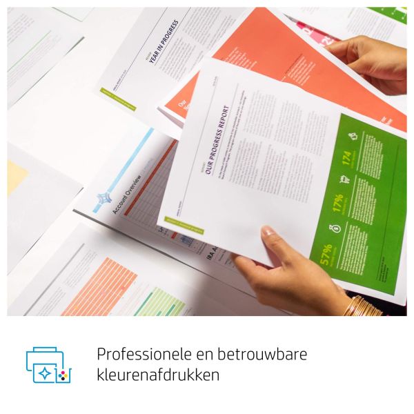 HP Color LaserJet Pro MFP M283fdw, Kleur, Printer voor Printen, kopiëren, scannen, faxen, Printen via USB-poort aan voorzijde; Scannen naar e-mail; Dubbelzijdig printen; ADF voor 50 vel ongekruld (7KW75A)