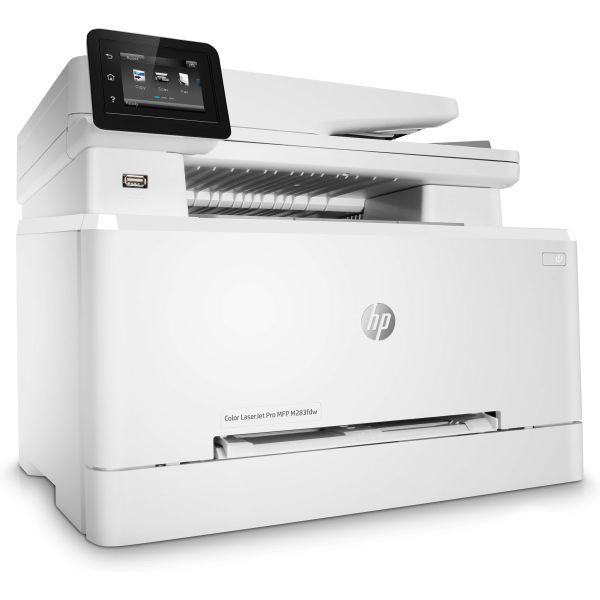 HP Color LaserJet Pro MFP M283fdw, Kleur, Printer voor Printen, kopiëren, scannen, faxen, Printen via USB-poort aan voorzijde; Scannen naar e-mail; Dubbelzijdig printen; ADF voor 50 vel ongekruld (7KW75A)