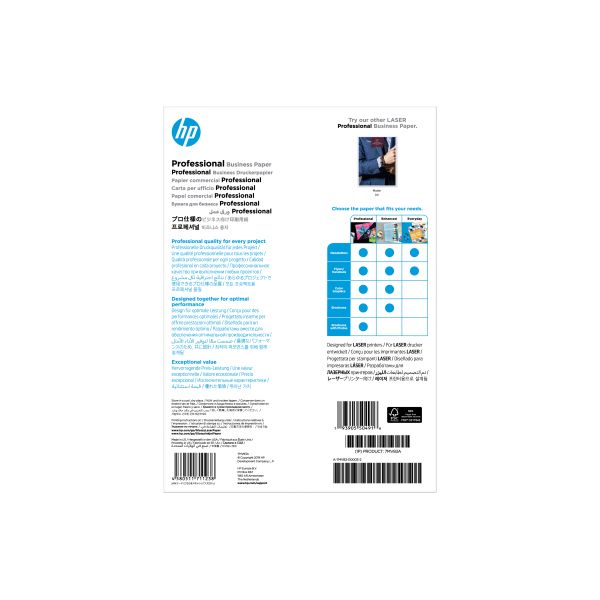 HP Professional glanzend FSC-laserpapier 200 gsm-150 vel/A4/210 x 297 mm