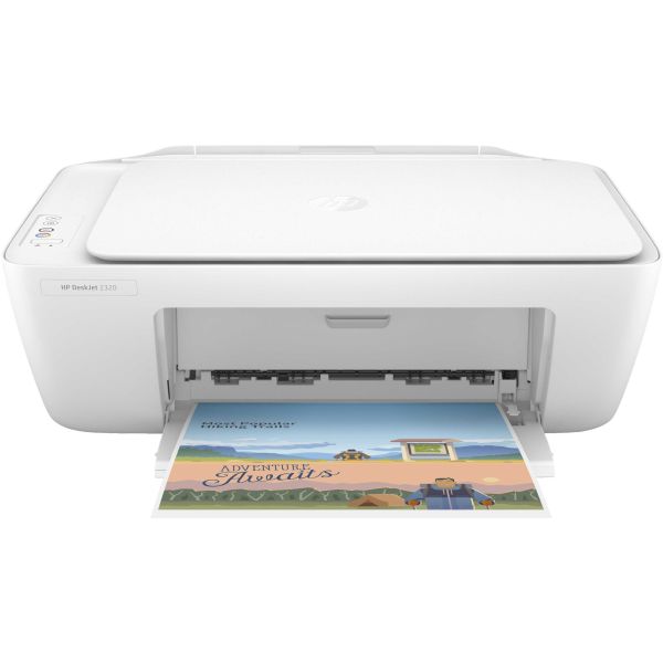 HP DeskJet 2320 All-in-One Printer, Color, Printer voor Home, Printen, kopiëren, scannen, Scans naar pdf (7WN42B)
