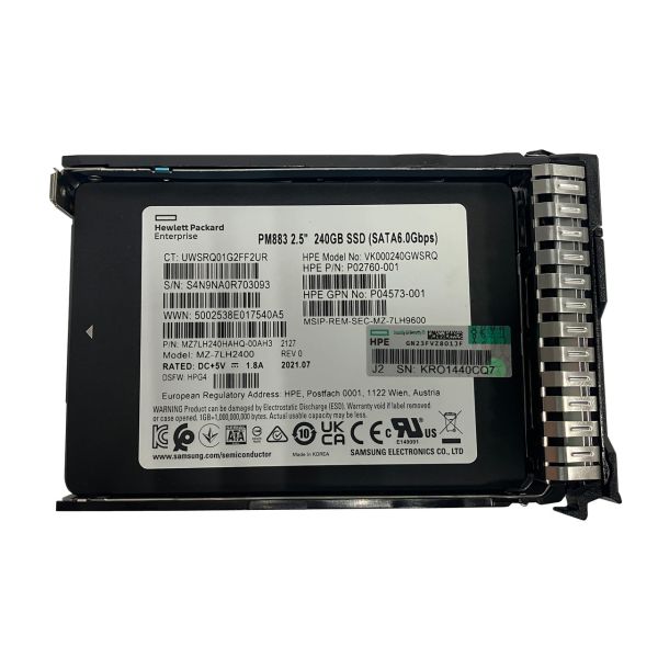 HP SPS-DRV SSD 240GB SFF SATA SC RI (P18481-001)
