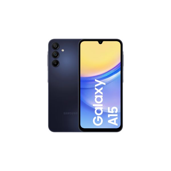 Samsung Galaxy A15 16,5 cm (6.5") Hybride Dual SIM 4G USB Type-C 4 GB 128 GB 5000 mAh Zwart, Blauw (SM-A155FZKDEUE) Samsung Galaxy A15 16,5 cm (6.5") Hybride Dual SIM 4G USB Type-C 4 GB 128 GB 5000 mAh Zwart, Blauw (SM-A155FZKDEUE)