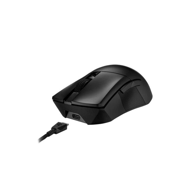 ASUS ROG Gladius III Wireless AimPoint muis Gamen Rechtshandig RF Wireless + Bluetooth + USB Type-A Optisch 36000 DPI (90MP02Y0-BMUA01)