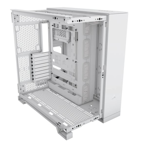 Corsair Geh Midi 6500D AIRFLOW White PC Case (CC-9011260-WW)