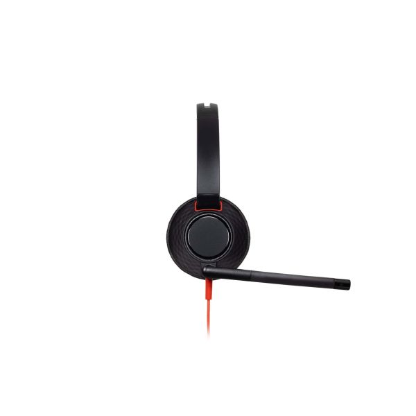 HP Poly Blackwire 5210 mono USB-C-headset + 3,5 mm stekker + USB-C/A-adapter