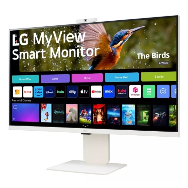 LG MyView Smart LED display 80 cm (31.5") 3840 x 2160 Pixels 4K Ultra HD LCD Wit (32SR85U-W.AEU)