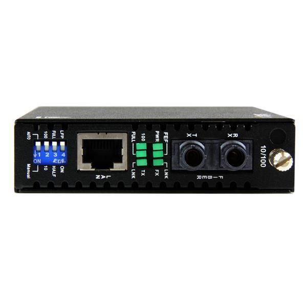 StarTech.com 10/100 Mbit Multi-Mode Glasvezel Converter ST 2 km (ET90110ST2)