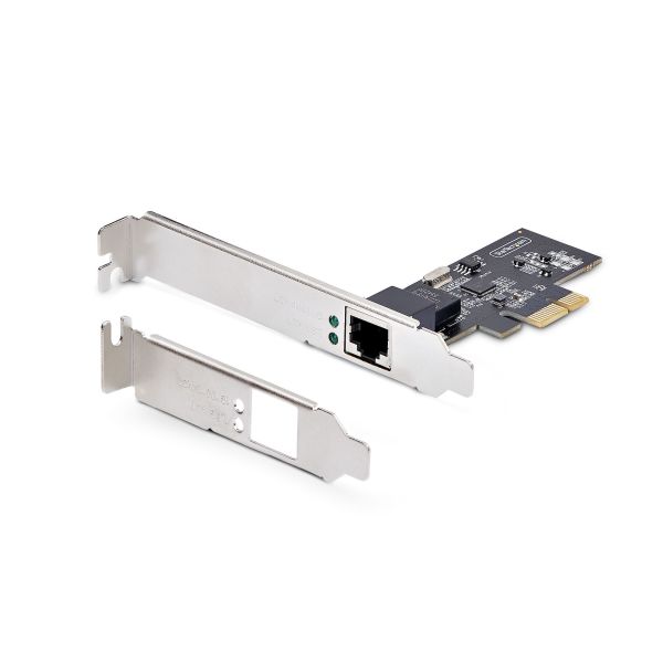StarTech.com 2.5Gbps NBASE-T PCIe Netwerk Kaart, Intel&reg; I225-V, Single-Port Computer Netwerk Kaart, Ethernet MultiGigabit NIC, PCI Express Server LAN Kaart (PR12GI-NETWORK-CARD)