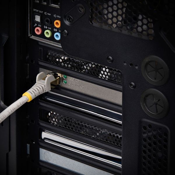 StarTech.com 2.5Gbps NBASE-T PCIe Netwerk Kaart, Intel&reg; I225-V, Single-Port Computer Netwerk Kaart, Ethernet MultiGigabit NIC, PCI Express Server LAN Kaart (PR12GI-NETWORK-CARD)