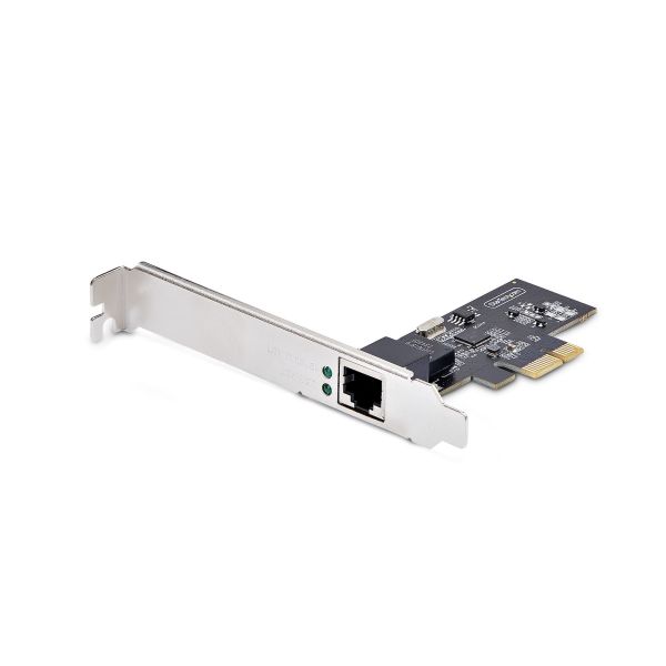 StarTech.com 2.5Gbps NBASE-T PCIe Netwerk Kaart, Intel&reg; I225-V, Single-Port Computer Netwerk Kaart, Ethernet MultiGigabit NIC, PCI Express Server LAN Kaart (PR12GI-NETWORK-CARD)