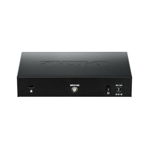 D-Link DGS-1100-08P netwerk-switch Managed L2 Gigabit Ethernet (10/100/1000) Power over Ethernet (PoE) Zwart (DGS-1100-08P)