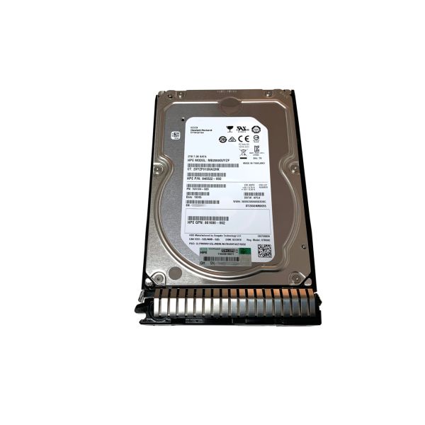 HP 2TB SATA 6G LFF 7.2K SC DS (872771-001)