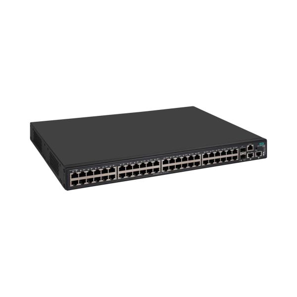 HPE FlexNetwork 5140 48G POE+ 2SFP+ 2XGT EI Managed L3 Gigabit Ethernet (10/100/1000) Power over Ethernet (PoE) 1U (JL825A#ABB)