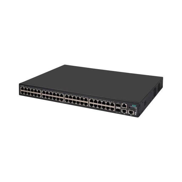 HPE FlexNetwork 5140 48G POE+ 2SFP+ 2XGT EI Managed L3 Gigabit Ethernet (10/100/1000) Power over Ethernet (PoE) 1U (JL825A#ABB)