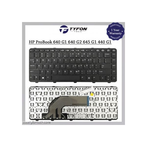 HP 640 G2/G3 Keyboard met Backlight (Zweeds/Fins) (840800-B71)