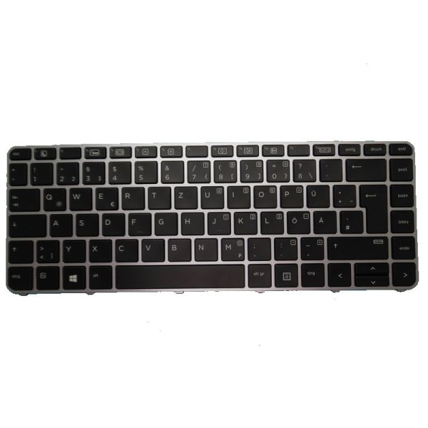 HP Keyboard Backlit Duits (844423-041)