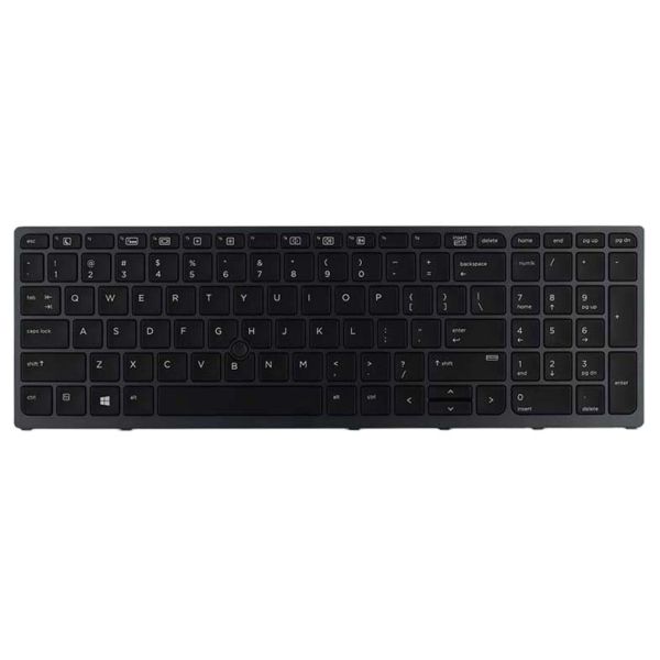 HP Backlit keyboard assembly (France) Toetsenbord (848311-051)