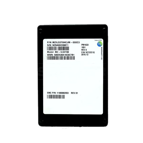 HP Hewlett Packard Enterprise HPE SSD 3.84TB RI SAS 12Gb/s 2.5 BC (P41533-001) (P41533-001)