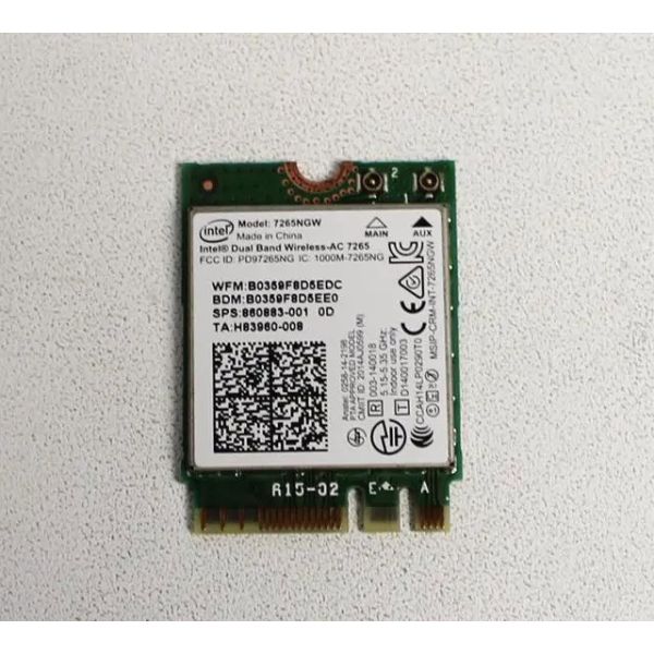HP WLAN Adapter 7265NV Wireless-AC Dual Band (860883-001)