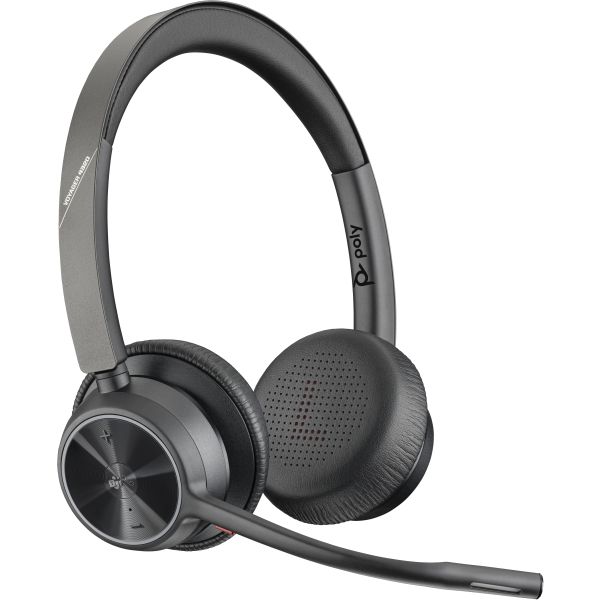 POLY Voyager 4320 Microsoft Teams Certified Headset + BT700 dongle + oplaadstatief (77Z00AA)