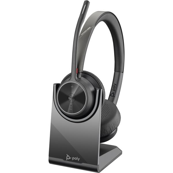 POLY Voyager 4320 Microsoft Teams Certified Headset + BT700 dongle + oplaadstatief (77Z00AA)