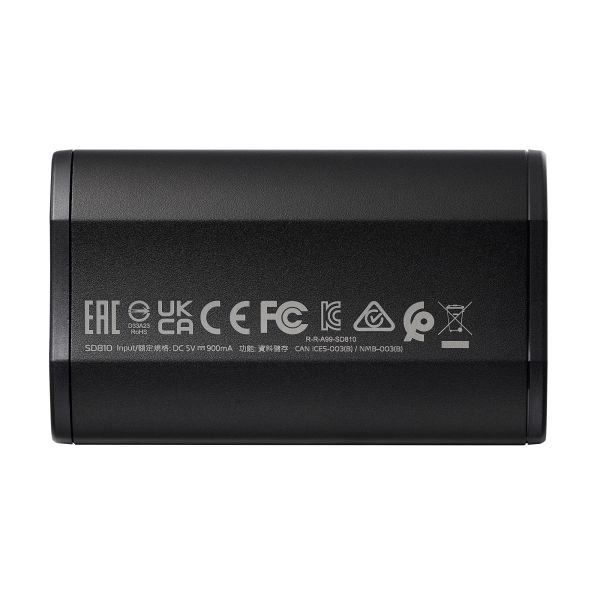 ADATA SD810 4 TB USB Type-C USB 3.2 Gen 2x2 Zwart (SD810-4000G-CBK)