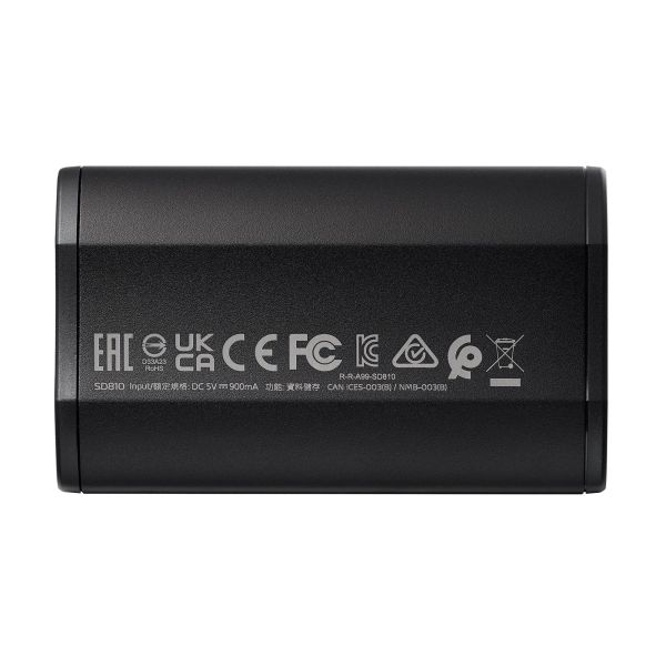 ADATA SD810 4 TB USB Type-C USB 3.2 Gen 2x2 Zwart (SD810-4000G-CBK)