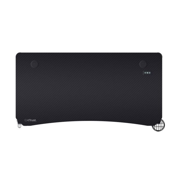 Trust GXT709 LUMINUS RGB DESK (25184) Trust GXT 709 Luminus Gaming Bureau - Gaming bureau – Geïntegreerde RGB-verlichting – Maximale belasting 150 kg – Zwart (25184)