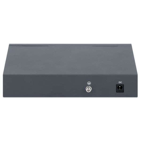 Intellinet 562010 netwerk-switch Unmanaged Gigabit Ethernet (10/100/1000) Power over Ethernet (PoE) Zwart (562010)