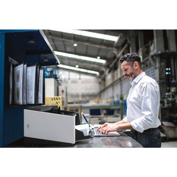 Ricoh fi-8930 ADF-scanner 600 x 600 DPI A3 Zwart, Grijs (PA03830-B101)