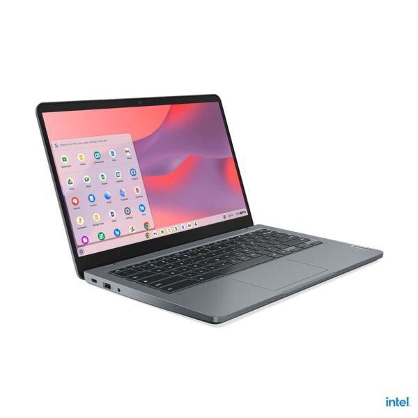 Lenovo 14e Gen 3 Intel® Core™ i3 i3-N305 35,6 cm (14") Full HD 8 GB LPDDR5-SDRAM 128 GB eMMC Wi-Fi 6E (802.11ax) ChromeOS Grijs (82W6001RMH)