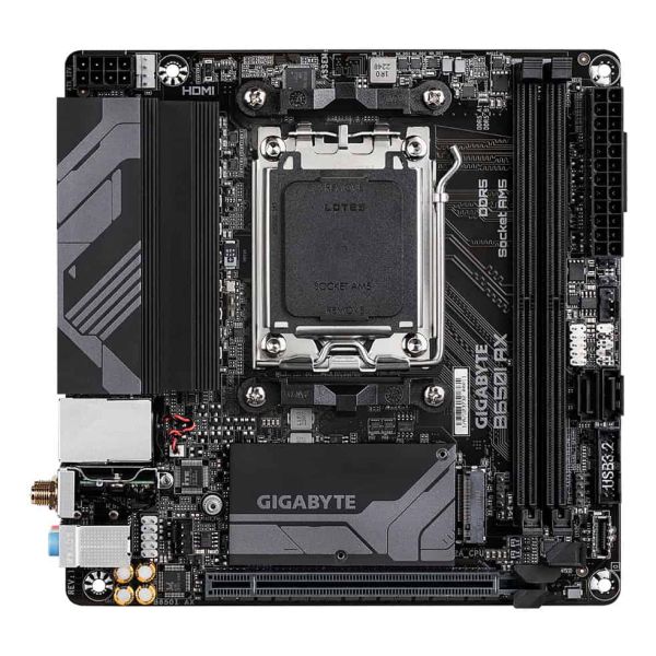 GIGABYTE B650I AX moederbord AMD B650 Socket AM5 mini ITX (B650I AX)