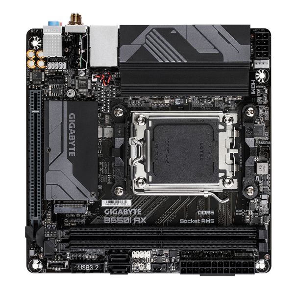 Gigabyte B650I AX moederbord AMD B650 Socket AM5 mini ITX (B650I AX)