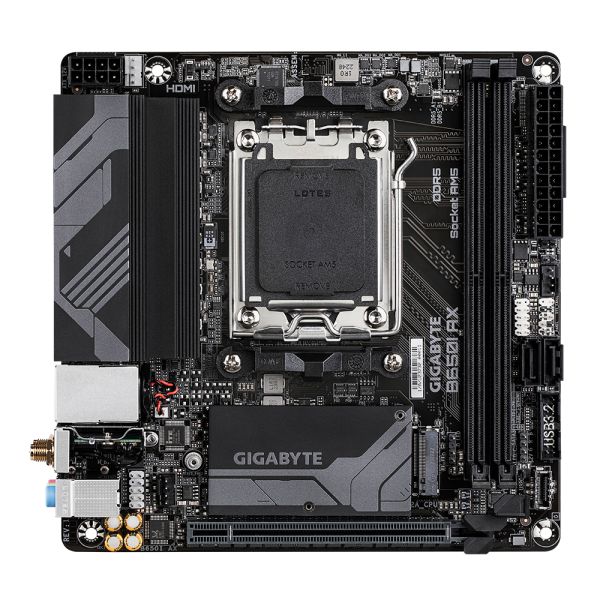 Gigabyte B650I AX moederbord AMD B650 Socket AM5 mini ITX (B650I AX)