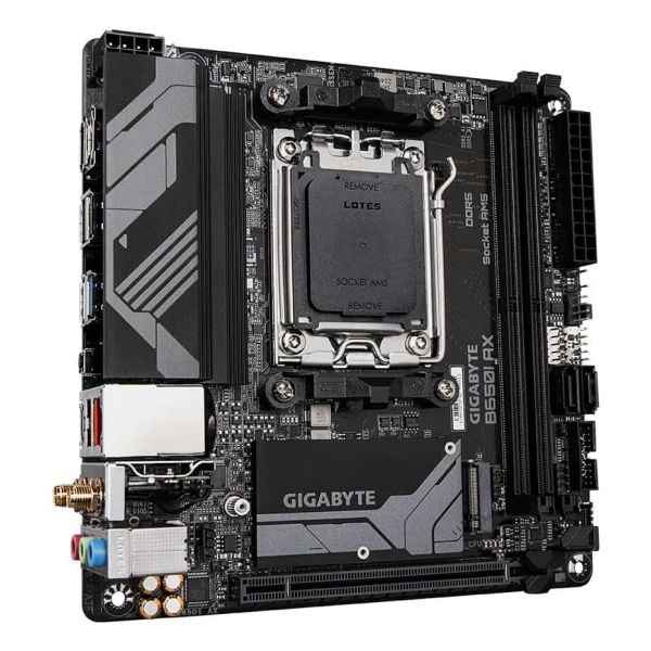 GIGABYTE B650I AX moederbord AMD B650 Socket AM5 mini ITX (B650I AX)