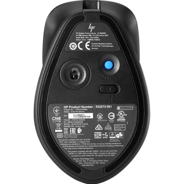 HP SPS-HP Wireless Premium Mouse (923947-001) (923947-001)