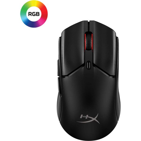 HP HyperX Pulsefire Haste 2 Mini - draadloze gaming muis (zwart) (7D388AA)