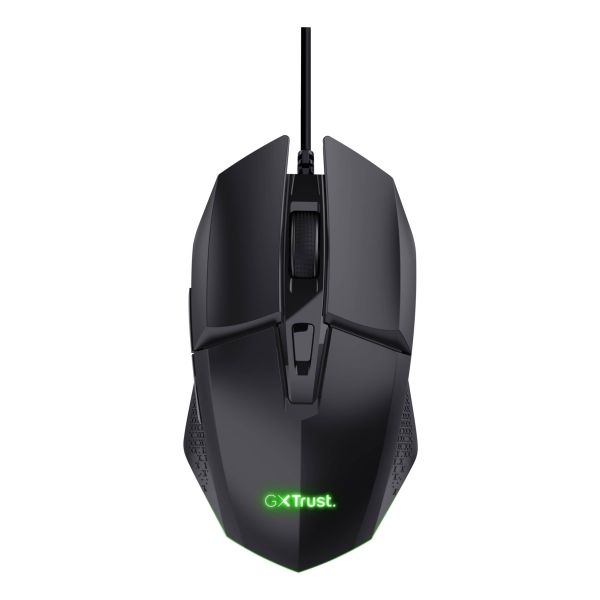 Trust GXT 792 Quadrox toetsenbord Inclusief muis Gamen USB QWERTY Belgisch Zwart (25409)