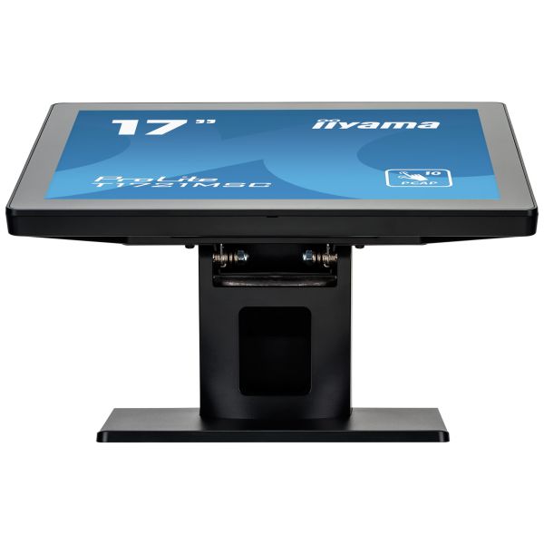 iiyama ProLite T1721MSC-B2 computer monitor 43,2 cm (17") 1280 x 1024 Pixels SXGA LED Touchscreen Tafelblad Zwart (T1721MSC-B2)