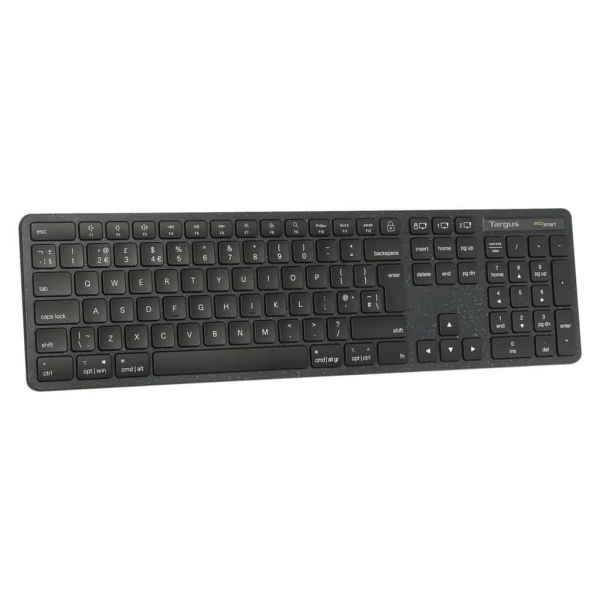 Targus AKB873NO toetsenbord Universeel RF-draadloos + Bluetooth QWERTY Scandinavisch Zwart (AKB873NO)