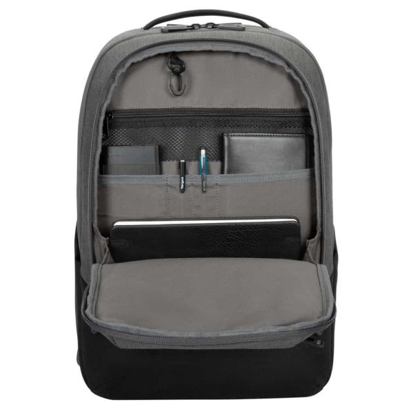 Targus TBB94104GL rugzak Casual rugzak Zwart, Grijs (TBB652GL)
