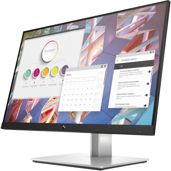 HP E-Series E24 G4 FHD-monitor (9VF99AA#ABB)