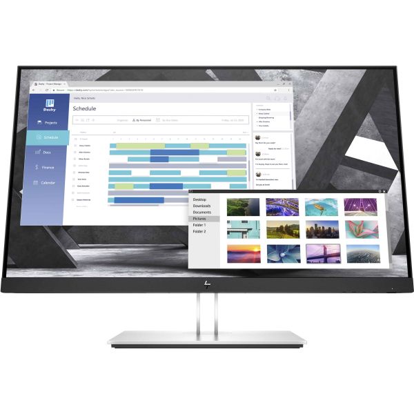 HP E-Series E27q G4 QHD 68,6 cm (27") 2560 x 1440 Pixels Quad HD Zwart (9VG82AA#ABB) HP E-Series E27q G4 QHD 68,6 cm (27") 2560 x 1440 Pixels Quad HD Zwart (9VG82AA#ABB)