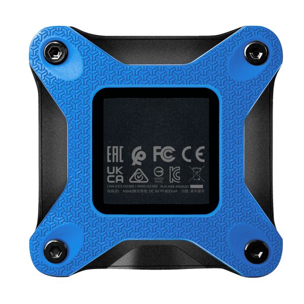 ADATA SD620 2 TB Micro-USB B 3.2 Gen 2 (3.1 Gen 2) Zwart, Blauw (SD620-2TCBL)