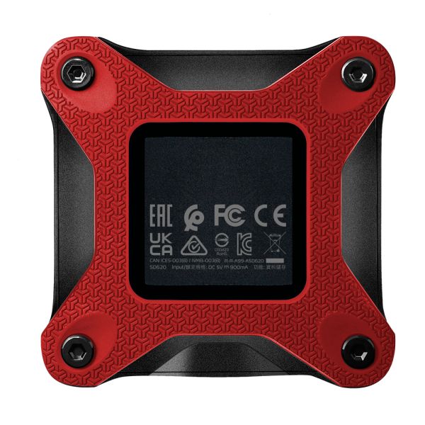 ADATA SD620 2 TB Micro-USB B 3.2 Gen 2 (3.1 Gen 2) Zwart, Rood (SD620-2TCRD)