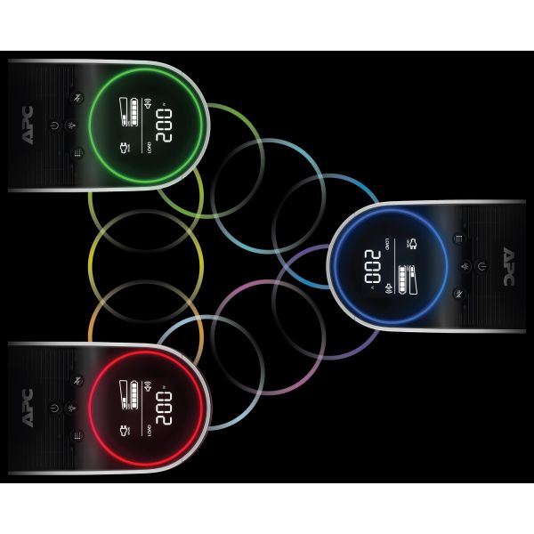 APC Back-UPS Pro BGM2200B-GR - 2200VA/1320W, 4x Schuko & 2x C13 uitgang, 3x USB charger, USB dataport (BGM2200B-GR) APC Back-UPS Pro BGM2200B-GR - 2200VA/1320W, 4x Schuko & 2x C13 uitgang, 3x USB charger, USB dataport (BGM2200B-GR)