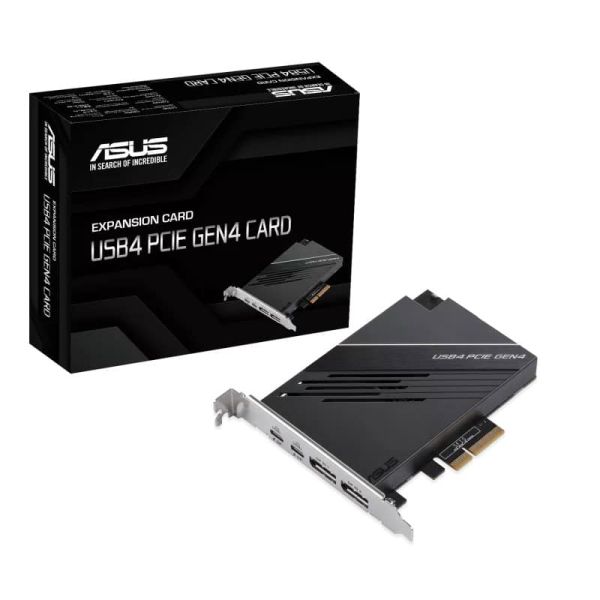 ASUS USB4 PCIe Gen4 Card interfacekaart/-adapter Intern DisplayPort, USB Type-C (90MC0CE0-M0EAY0) ASUS USB4 PCIe Gen4 Card interfacekaart/-adapter Intern DisplayPort, USB Type-C (90MC0CE0-M0EAY0)