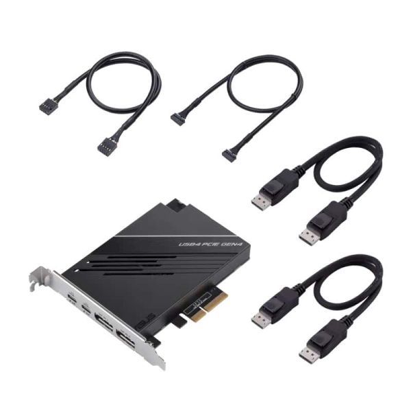 ASUS USB4 PCIe Gen4 Card interfacekaart/-adapter Intern DisplayPort, USB Type-C (90MC0CE0-M0EAY0) ASUS USB4 PCIe Gen4 Card interfacekaart/-adapter Intern DisplayPort, USB Type-C (90MC0CE0-M0EAY0)