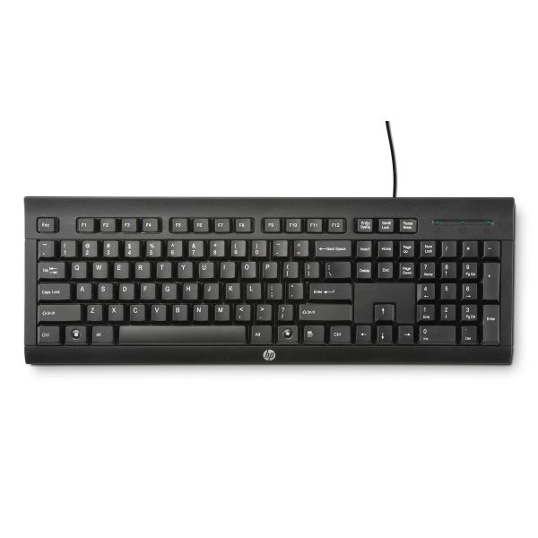 HP BLK GLRS Wired USB KBD US layout ITL (801526-062)